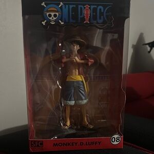 Onepiece Monkey D. Luffy Action Figure - Red, Blue, and Yellow